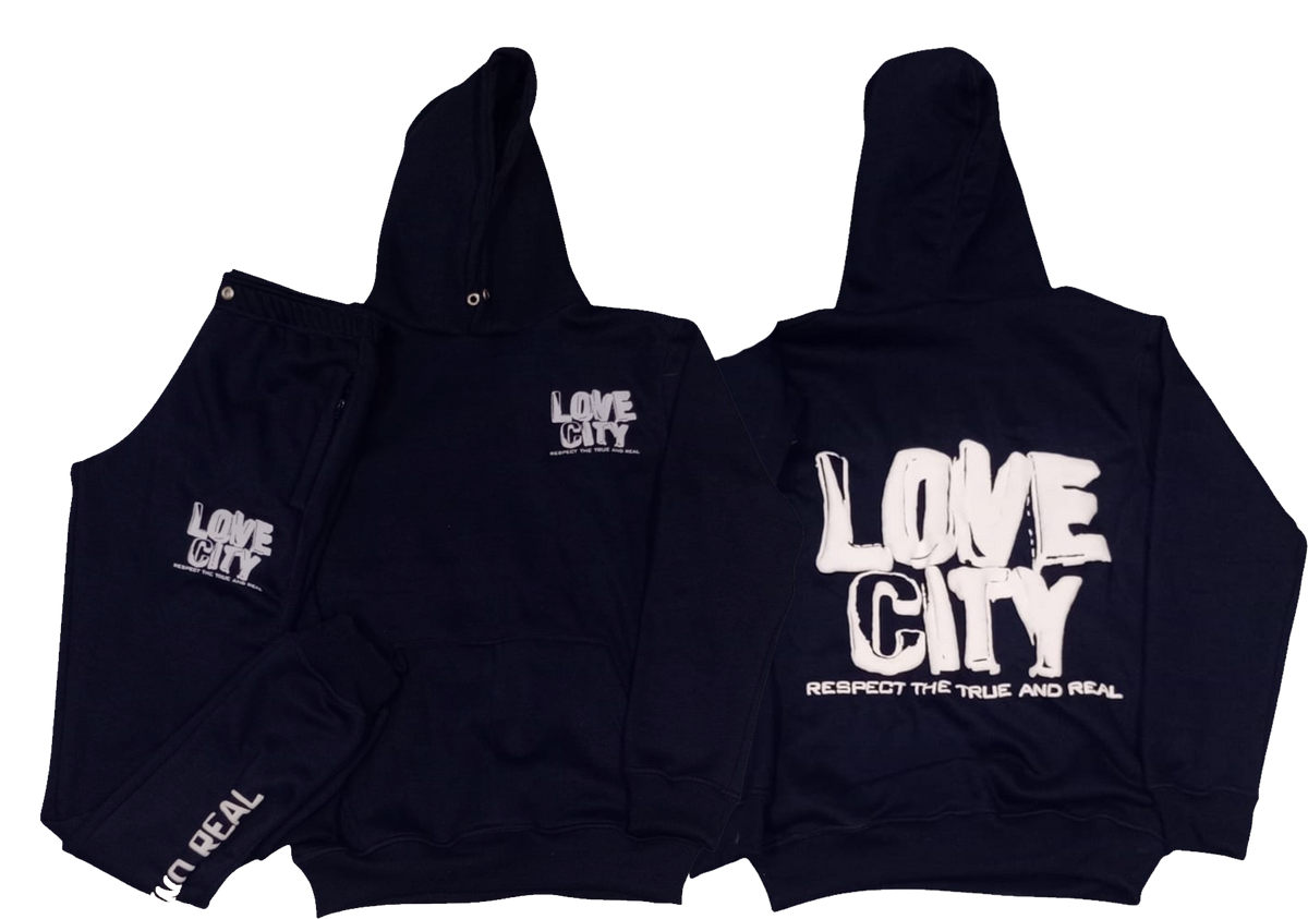 Love City RTTR BIg Back Logo Sweatsuit – Love City Apparel
