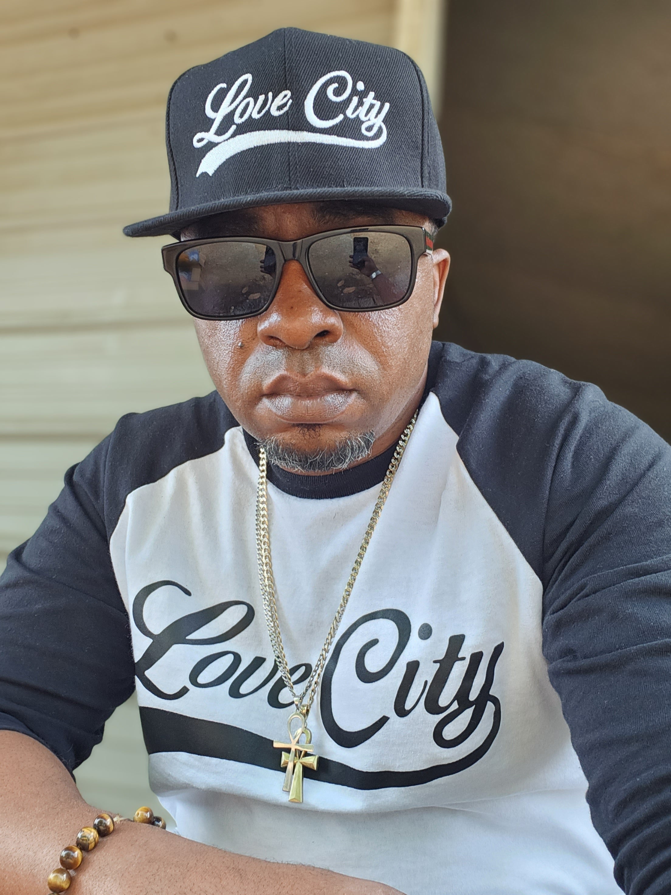 Customer wearing Love City Apparel, 2023