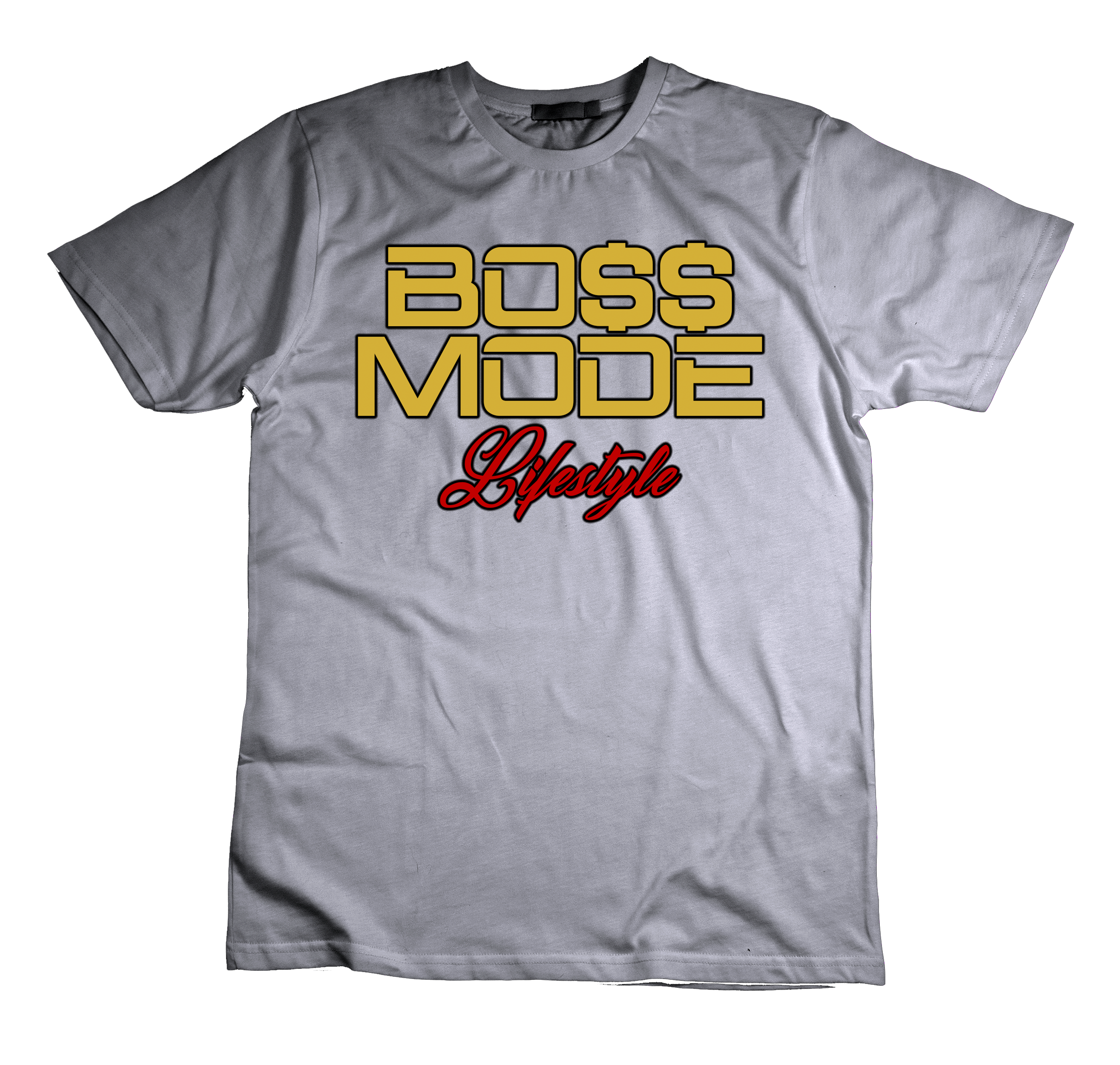 Boss Mode Lifestyle (Gold) T-Shirt