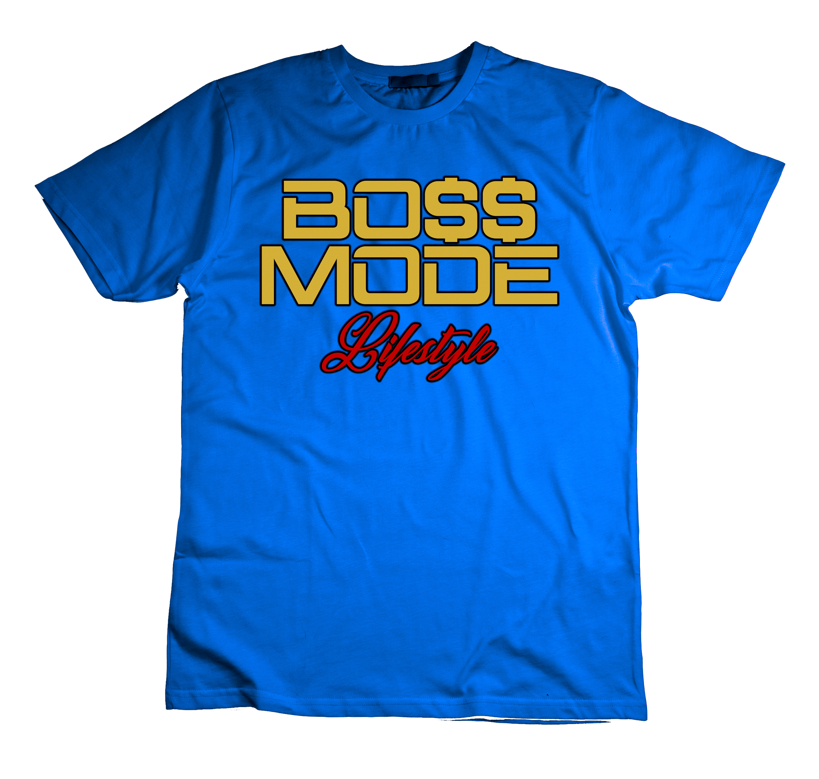 Boss Mode Lifestyle (Gold) T-Shirt