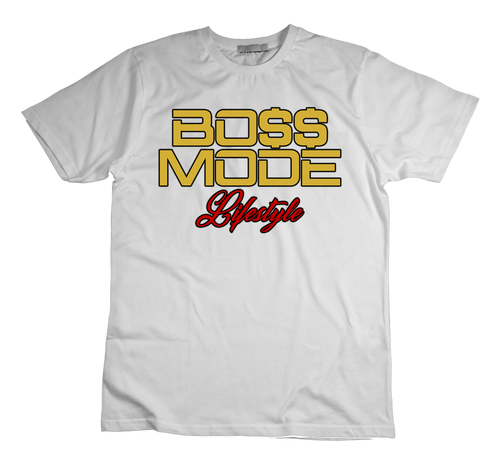Boss Mode Lifestyle (Gold) T-Shirt
