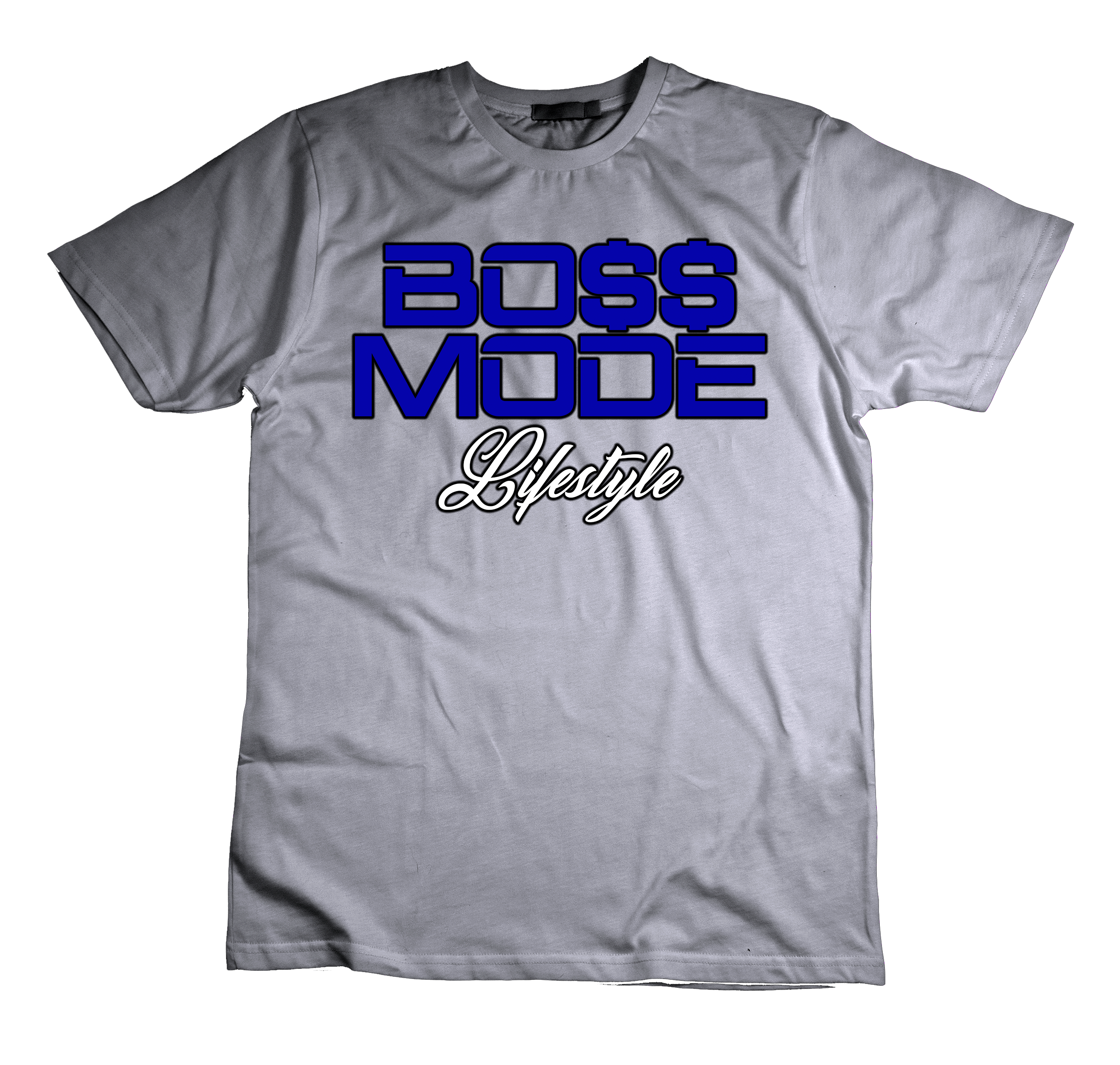 Boss Mode Lifestyle (Blue) T-Shirt