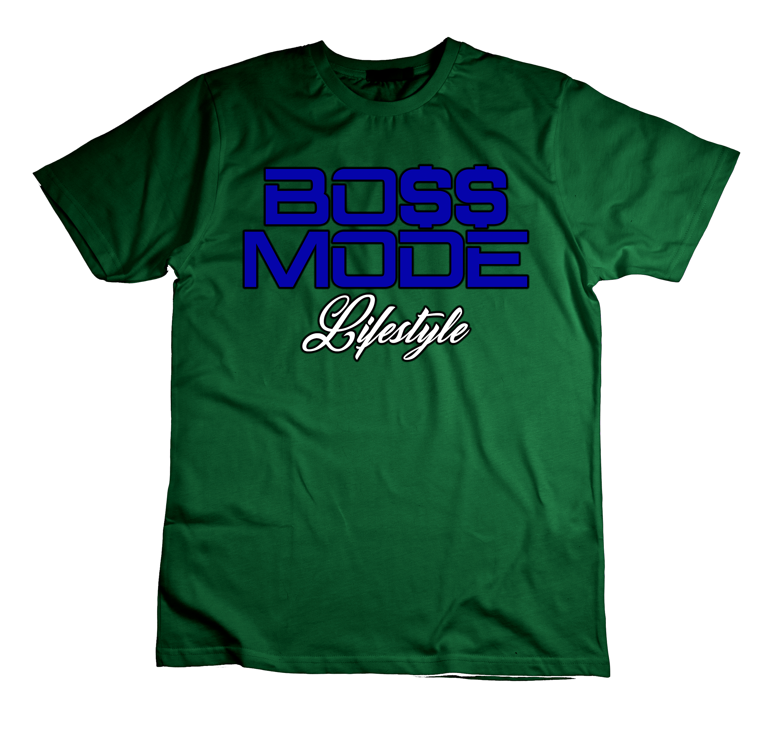 Boss Mode Lifestyle (Blue) T-Shirt