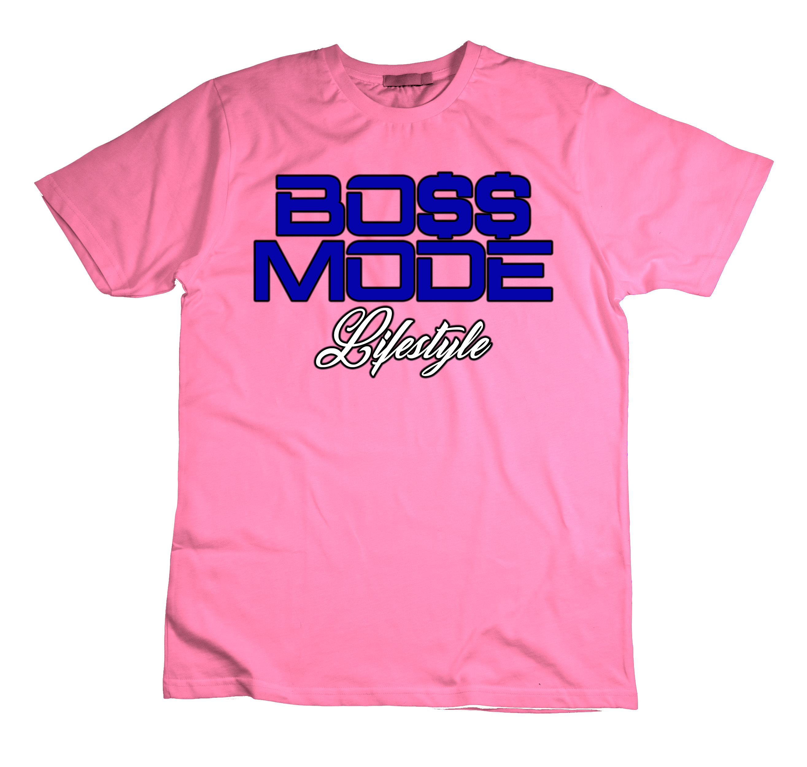Boss Mode Lifestyle (Blue) T-Shirt