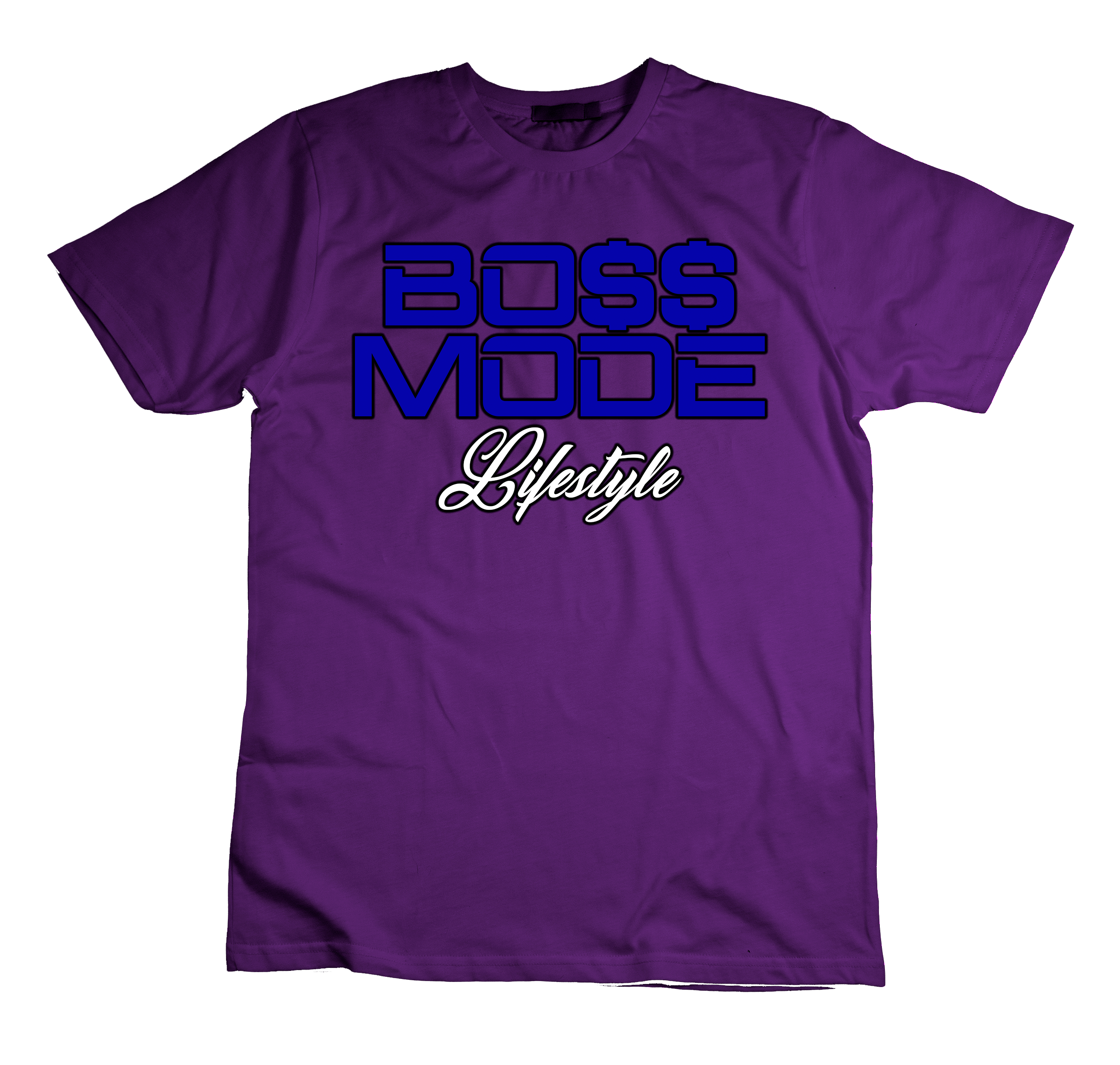 Boss Mode Lifestyle (Blue) T-Shirt