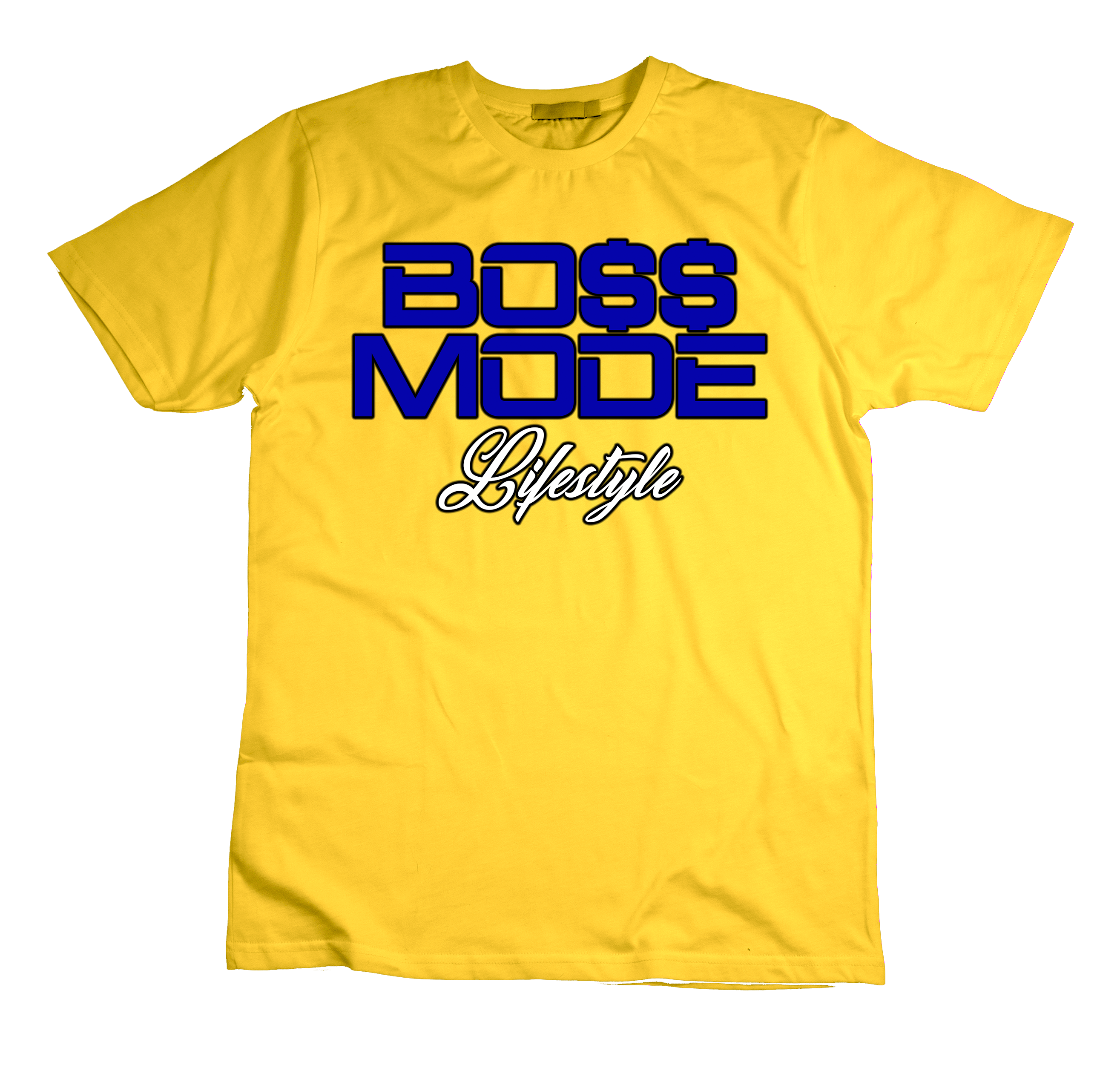 Boss Mode Lifestyle (Blue) T-Shirt