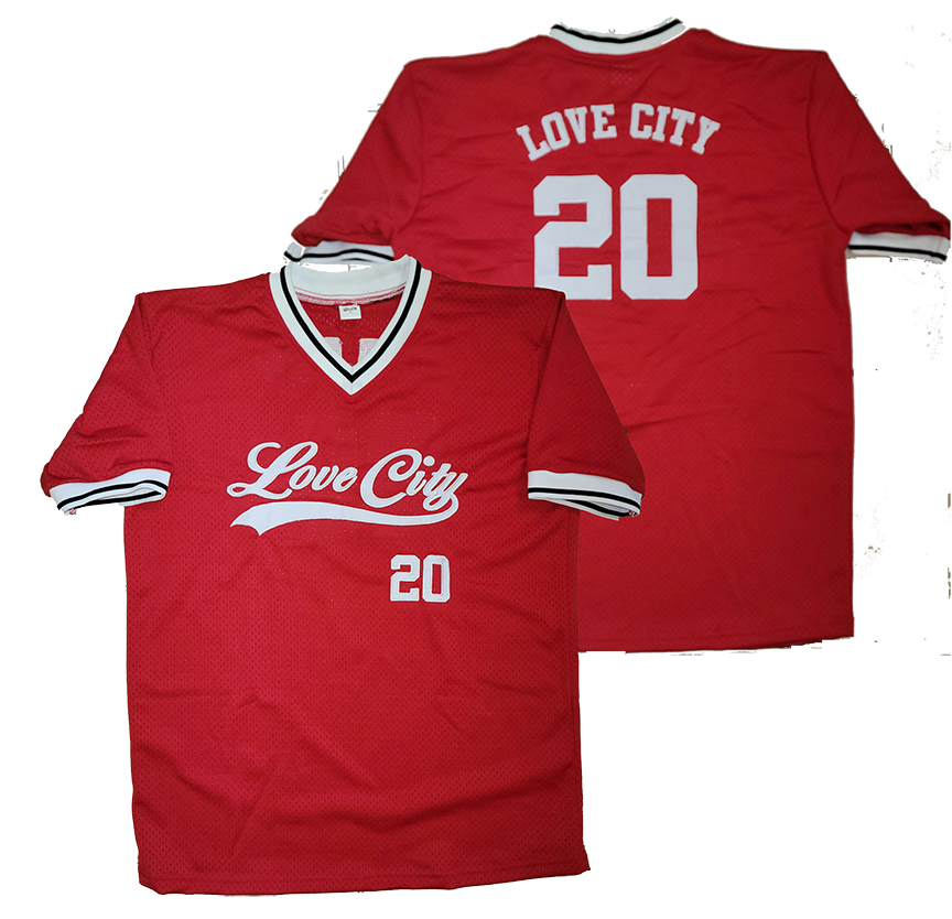 Love City Pull Over Baseball Jersey
